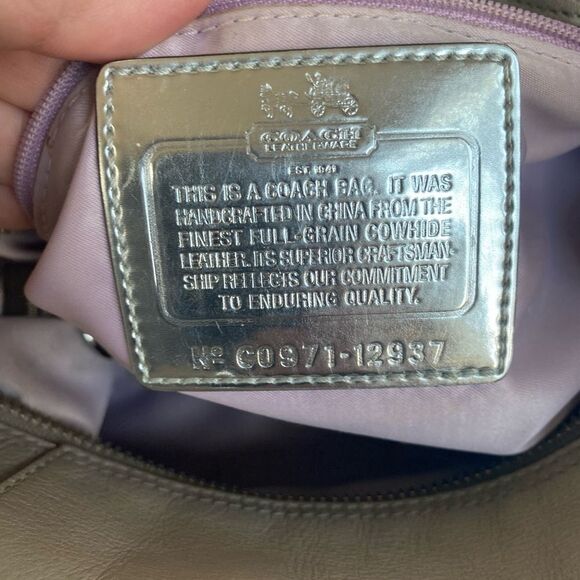 Coach Sabrina Madison Satchel Gray - Picture 5 of 11